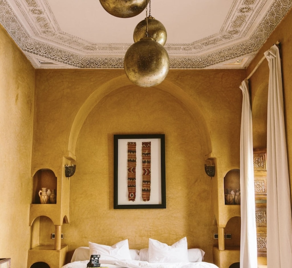 A beautiful Riad in Marrakech, Morocco.